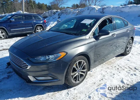 2017 Ford Fusion Se из США, поврежденный, VIN 3FA6P0HD9HR225645